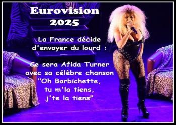 Afida Turner à l'Eurovision