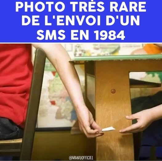 image drole sms 1984