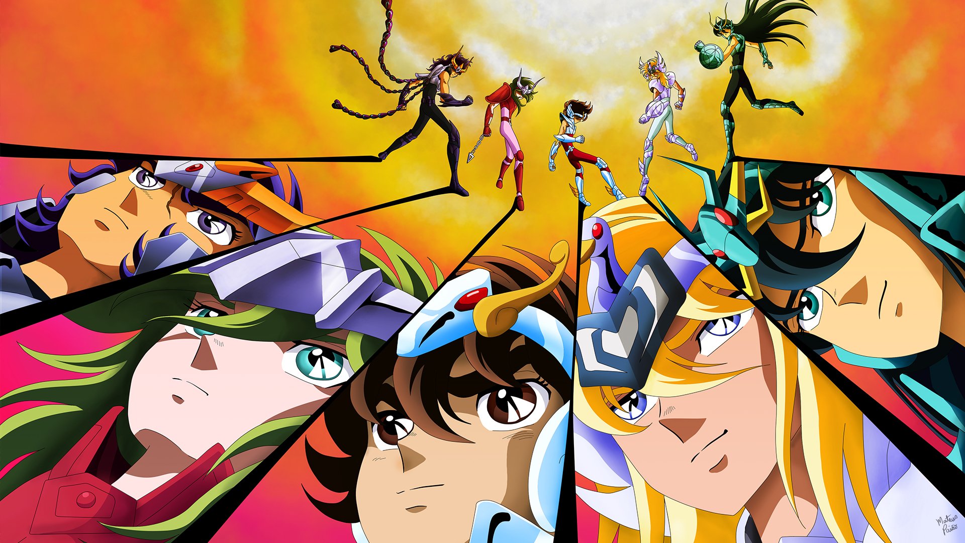 wallpaper saint seiya